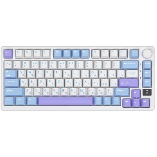 Клавиатура Royal Kludge RK-M75 Taro Milk (Silver switch) - 6935280824081 - фото 2