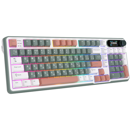 Клавиатура Royal Kludge RK-S98 Camping (Brown Switch) - 6935280823978 - фото 4