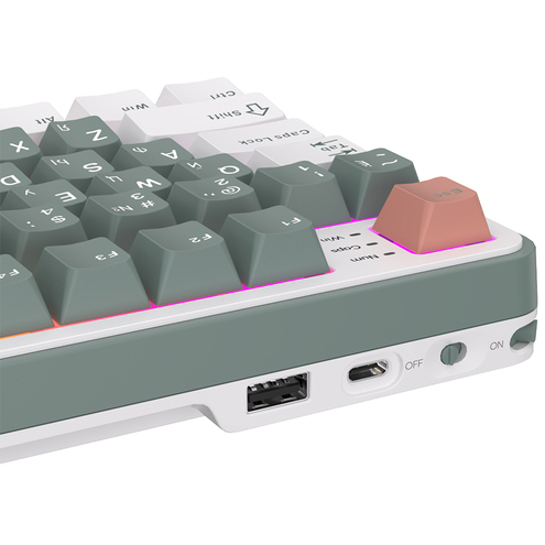 Клавиатура Royal Kludge RK-S98 Camping (Brown Switch) - 6935280823978 - фото 8