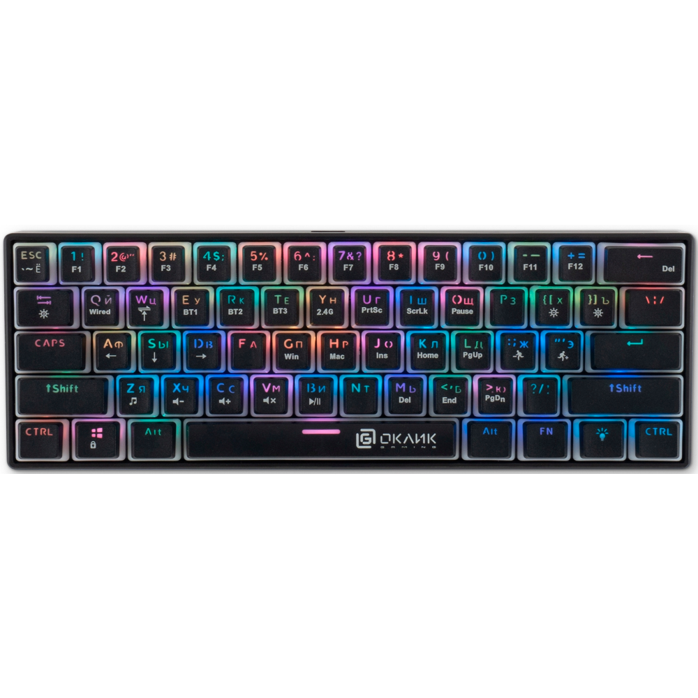 Клавиатура Oklick K763W Black - фото 3