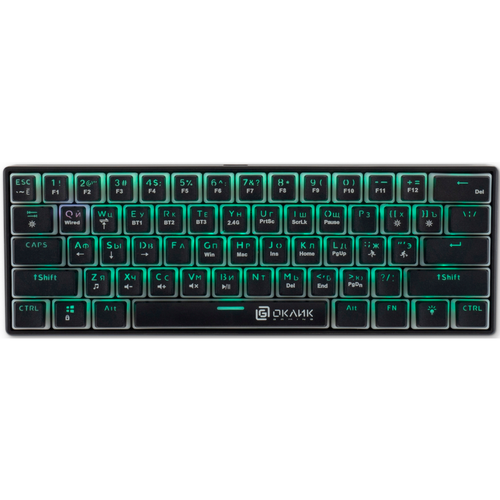 Клавиатура Oklick K763W Black - фото 5
