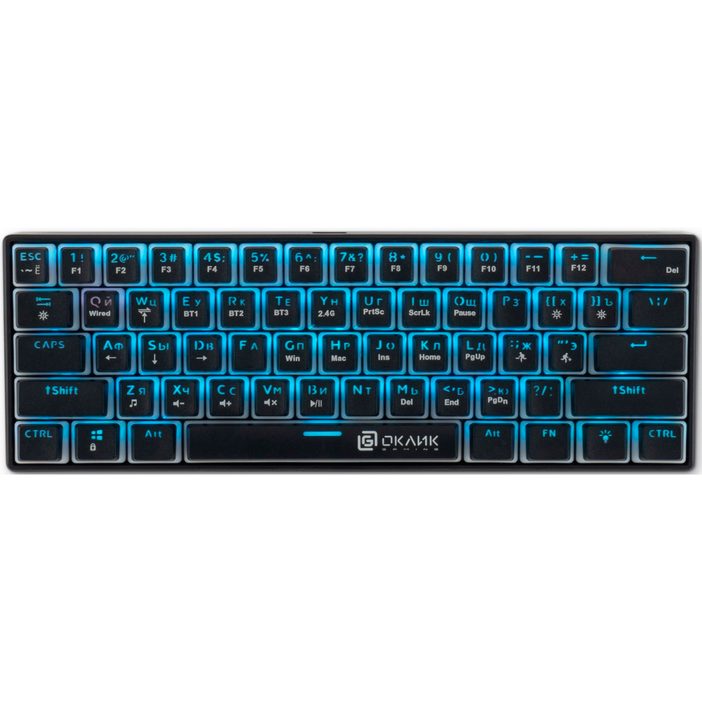 Клавиатура Oklick K763W Black - фото 6