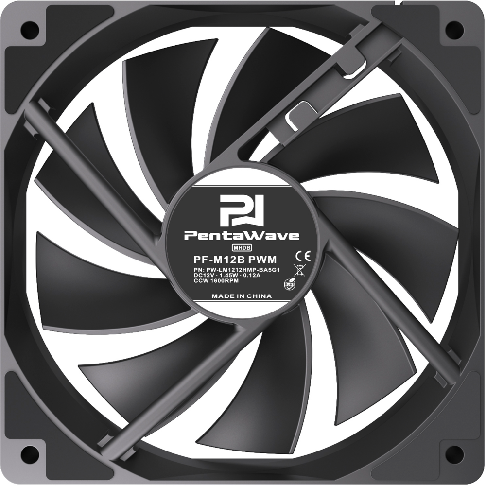 Вентилятор для корпуса PentaWave PF-M12B - PF-M12B PWM - фото 2