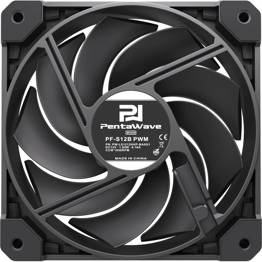 Вентилятор для корпуса PentaWave PF-S12B - PF-S12B PWM - фото 2