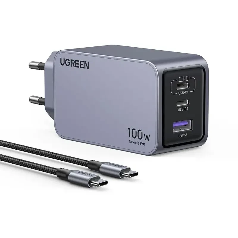 Сетевое зарядное устройство UGREEN X757 Grey (25874) - фото 2