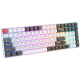 Клавиатура Royal Kludge RK100 White/Grey (Red Switch) (6935280824050)