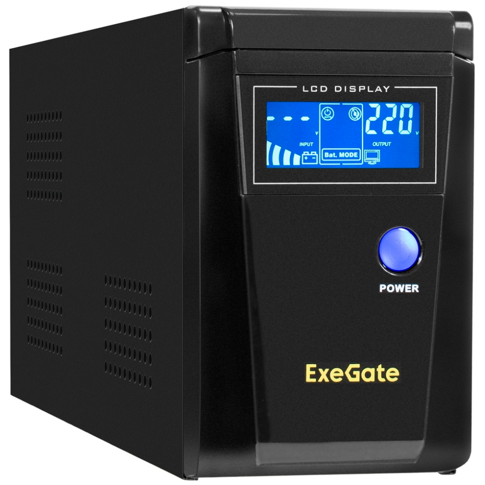 ИБП ExeGate SineTower SN-600.LCD.AVR.2SH