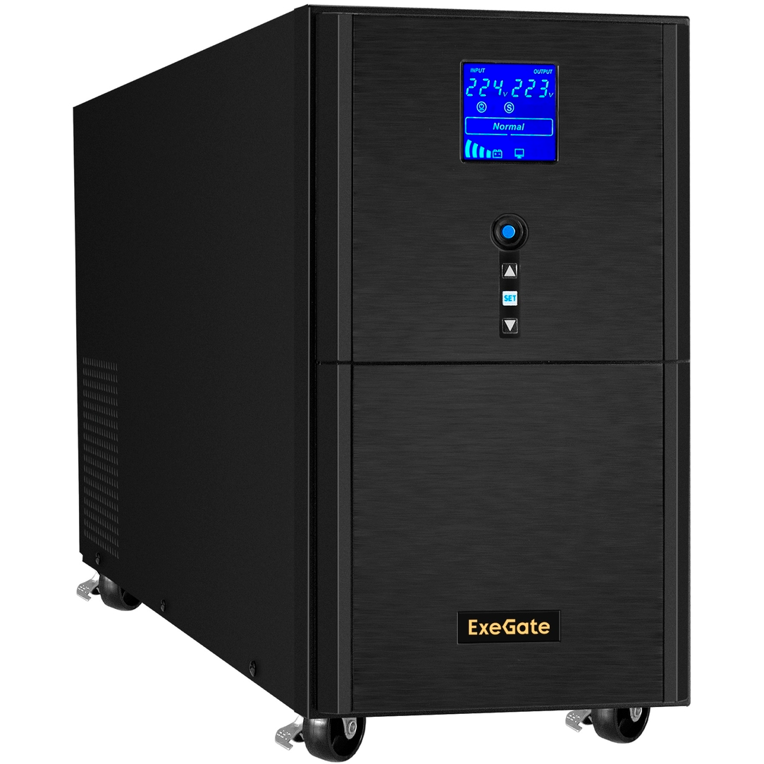ИБП ExeGate SineTower SN-5000.LCD.AVR.2SH.1C13.T.RJ.USB