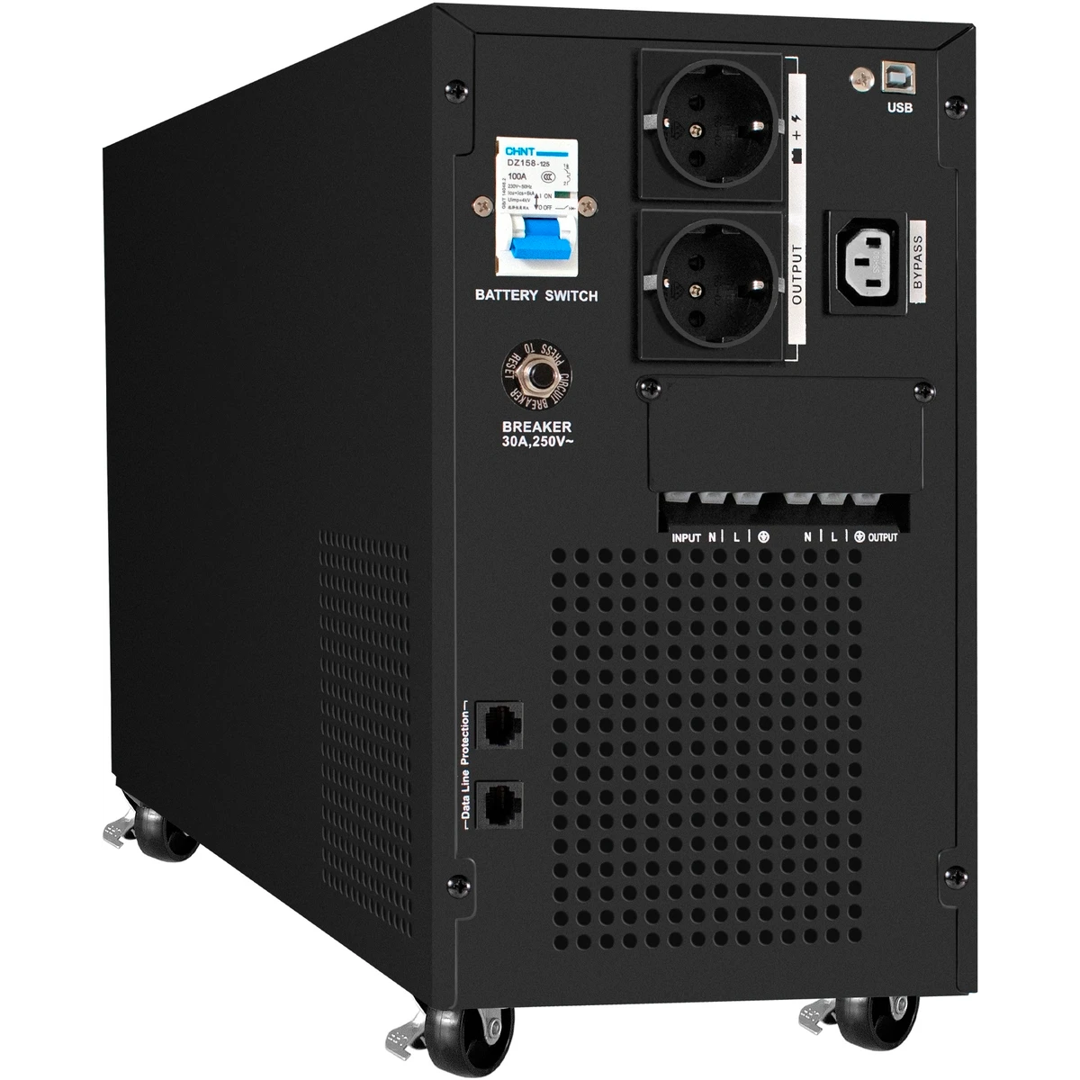 ИБП ExeGate SineTower SN-5000.LCD.AVR.2SH.1C13.T.RJ.USB - EX295985RUS - фото 2