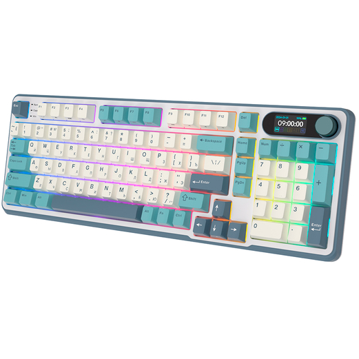 Клавиатура Royal Kludge RK-S98 Light Cloud (Brown Switch) - 6935280823992 - фото 3