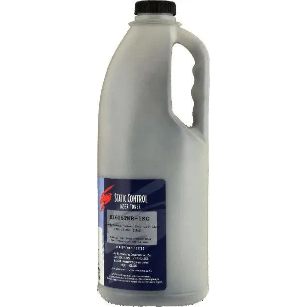 Тонер Static Control H1606TNR-1KG Black