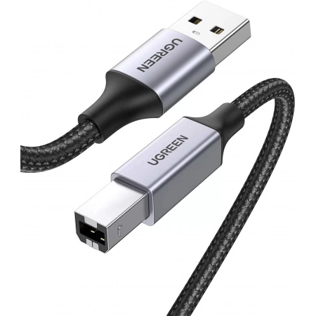 Кабель USB A (M) - USB B (M), 1.5м, UGREEN US369 - 80802