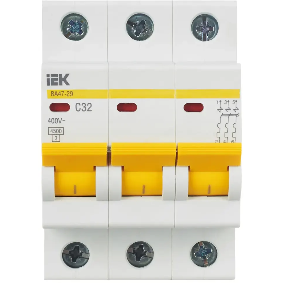 Автоматический выключатель IEK MVA20-3-032-C - фото 2