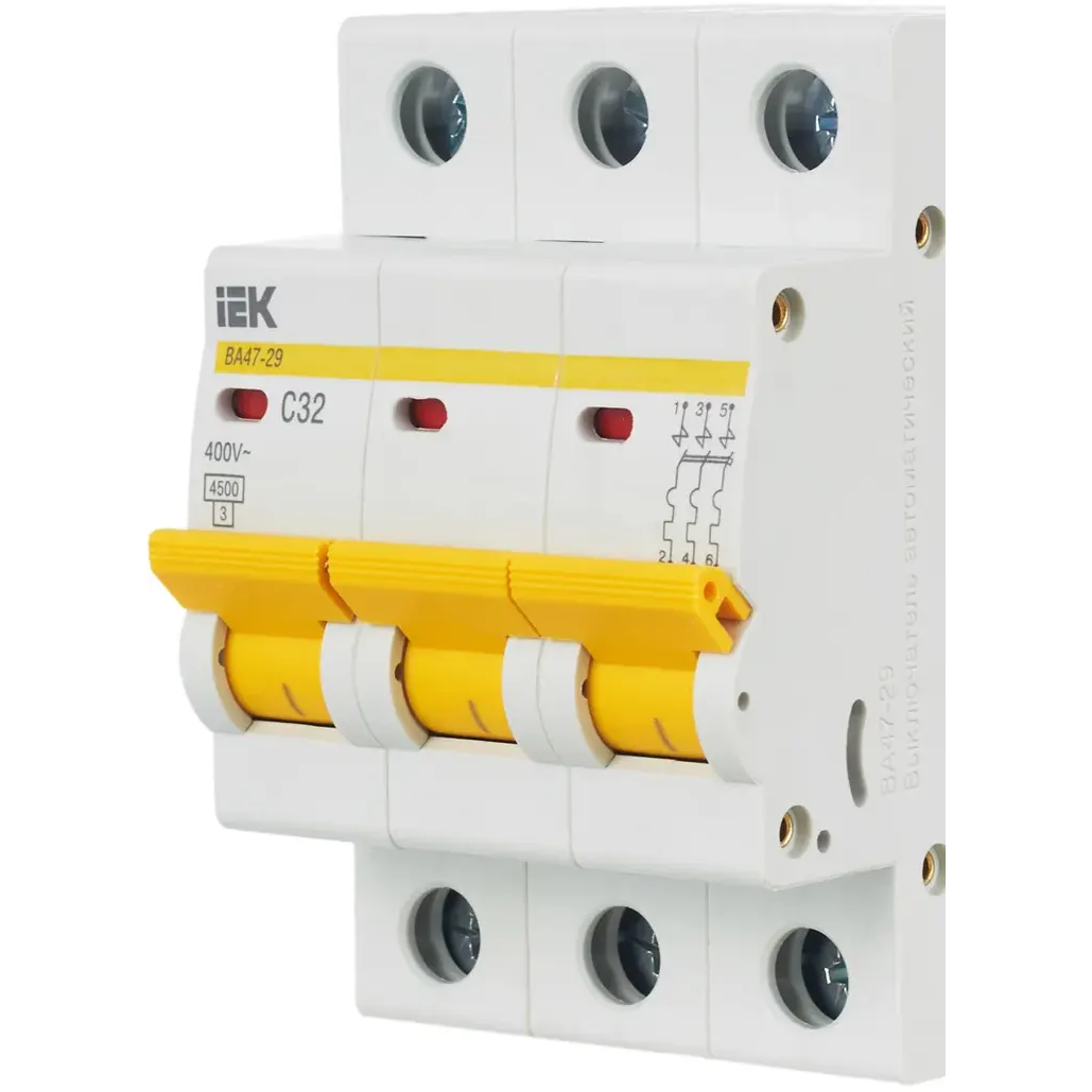 Автоматический выключатель IEK MVA20-3-032-C - фото 3