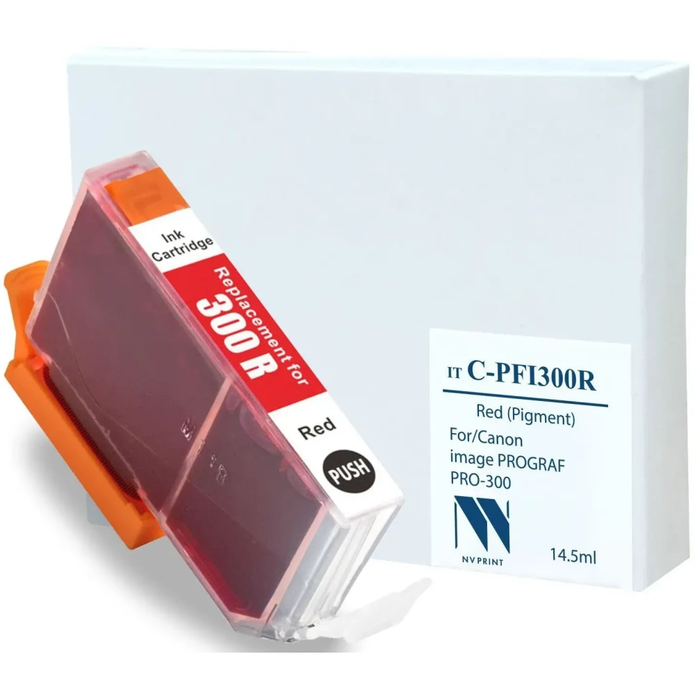 Картридж NV Print C-PFI-300R Red - NV-PFI-300R