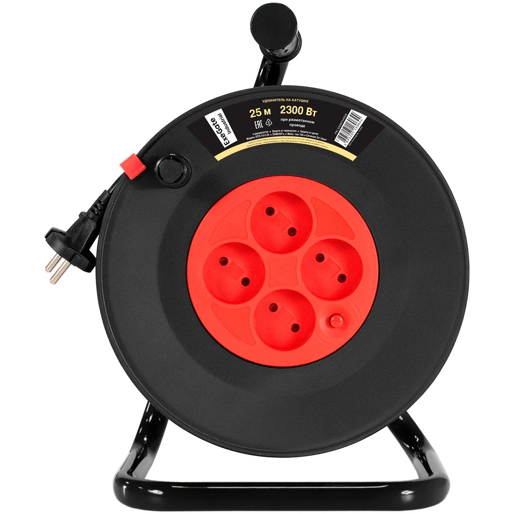 Сетевой удлинитель ExeGate ECS-10-2-25 - EX295744RUS - фото 2