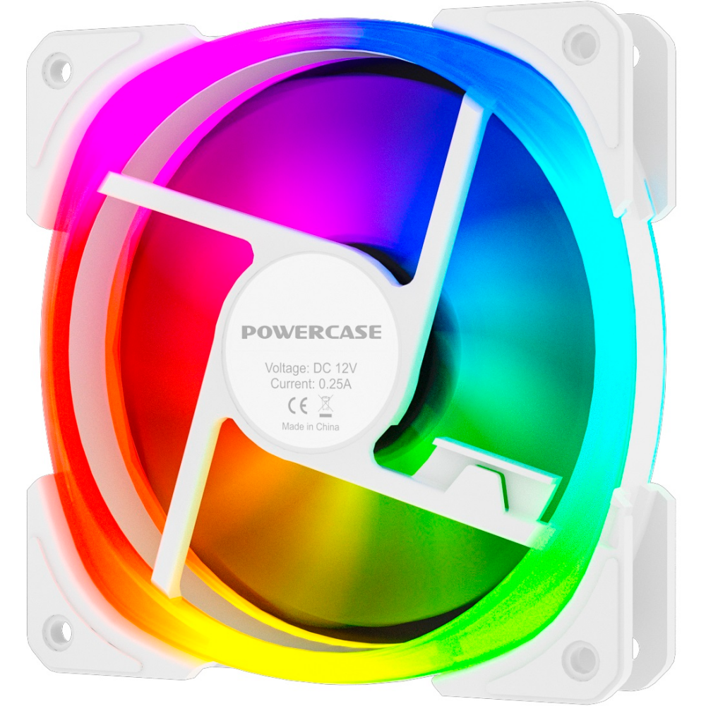 Вентилятор для корпуса Powercase CM21-12W ARGB OEM - фото 3