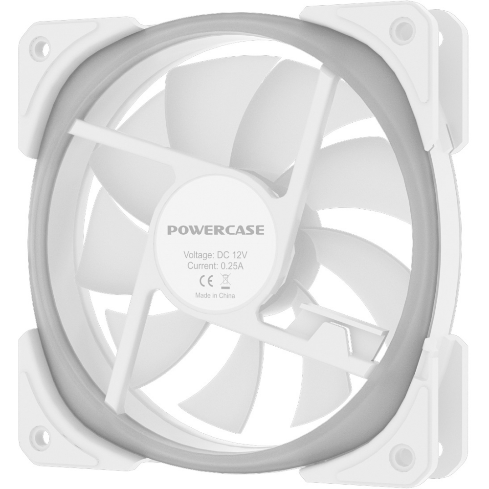 Вентилятор для корпуса Powercase CM21-12W ARGB OEM - фото 7