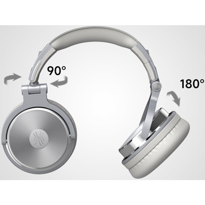 Наушники OneOdio Studio Pro 10 Silver - 80003612 - фото 2