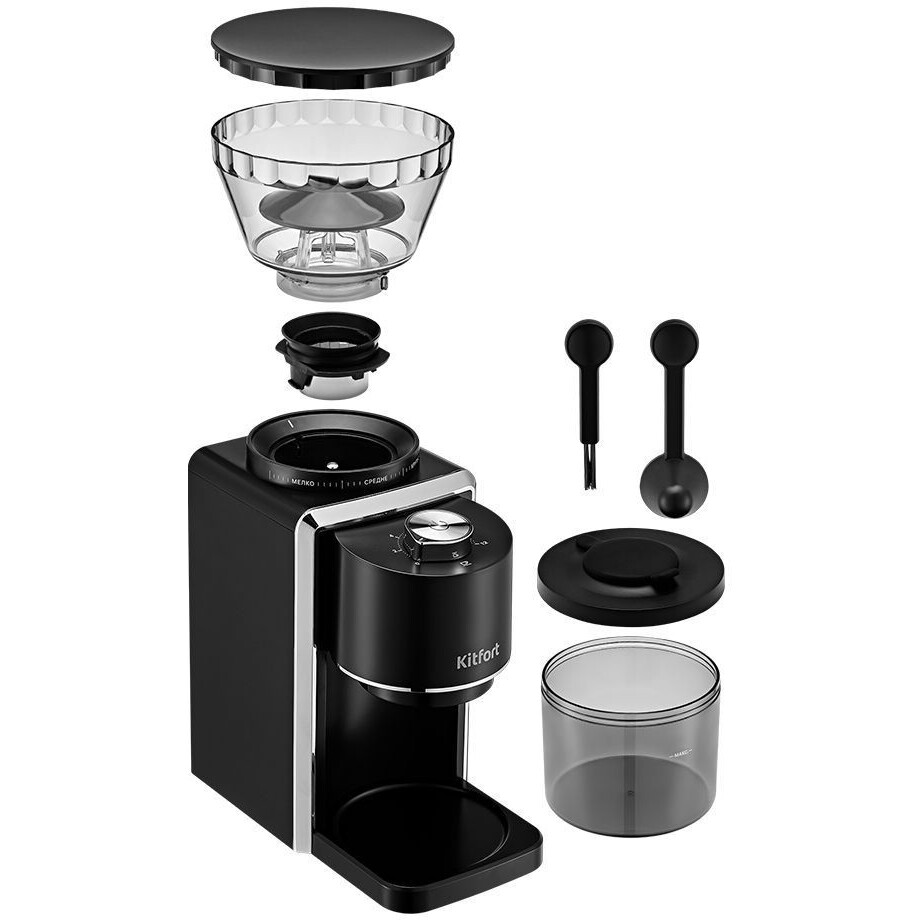 Кофемолка Kitfort KT-787 - фото 5