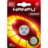 Батарейка Nanfu (CR2025, 1 шт) (6901826018283)