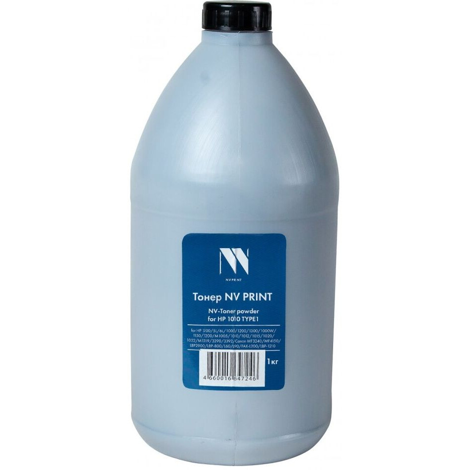 Тонер NV Print HP1010-TYPE1-1KG Black - NV-HP1010-TYPE1-1KG