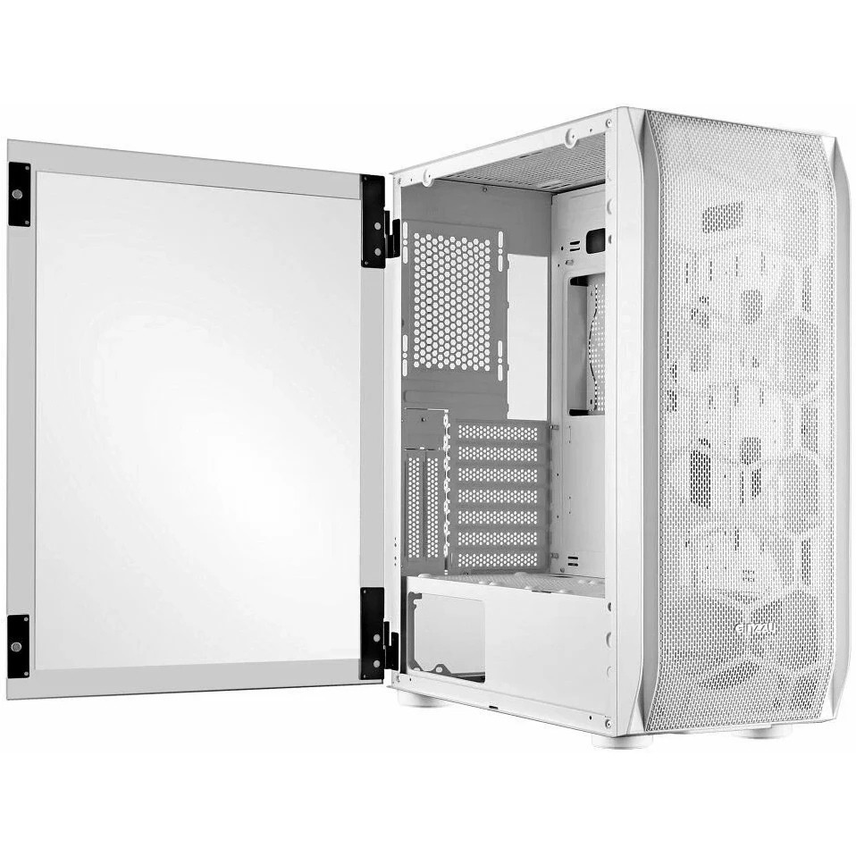 Боковая панель корпуса Ginzzu GL 185 White - фото 2