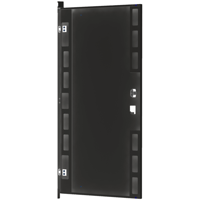 Дверь для шкафа TLK TFI-1860-M-R-BK - фото 2