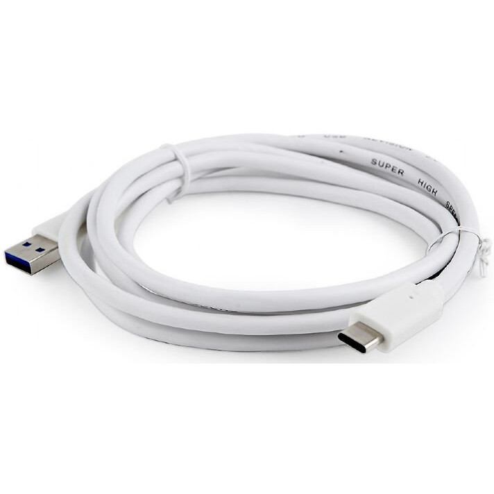 Кабель USB - USB Type-C, 1.8м, Gembird CCP-USB3-AMCM-6-W - фото 2