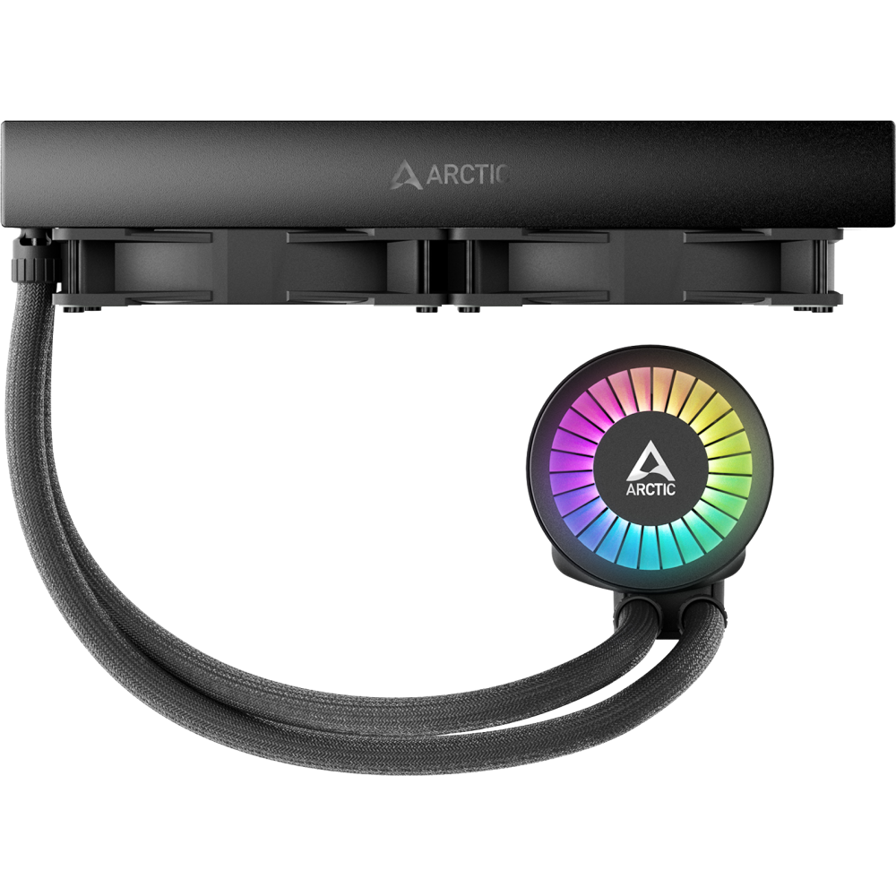 Система жидкостного охлаждения Arctic Liquid Freezer III 280 ARGB Black - ACFRE00143A - фото 3