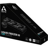 Система жидкостного охлаждения Arctic Cooling Liquid Freezer III 420 Black (ACFRE00137A)