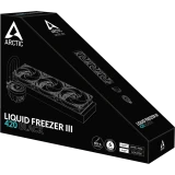 Система жидкостного охлаждения Arctic Cooling Liquid Freezer III 420 Black (ACFRE00137A)