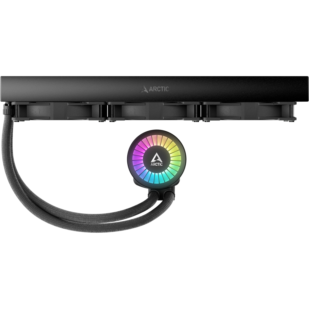 Система жидкостного охлаждения Arctic Liquid Freezer III 420 ARGB Black - ACFRE00145A - фото 3