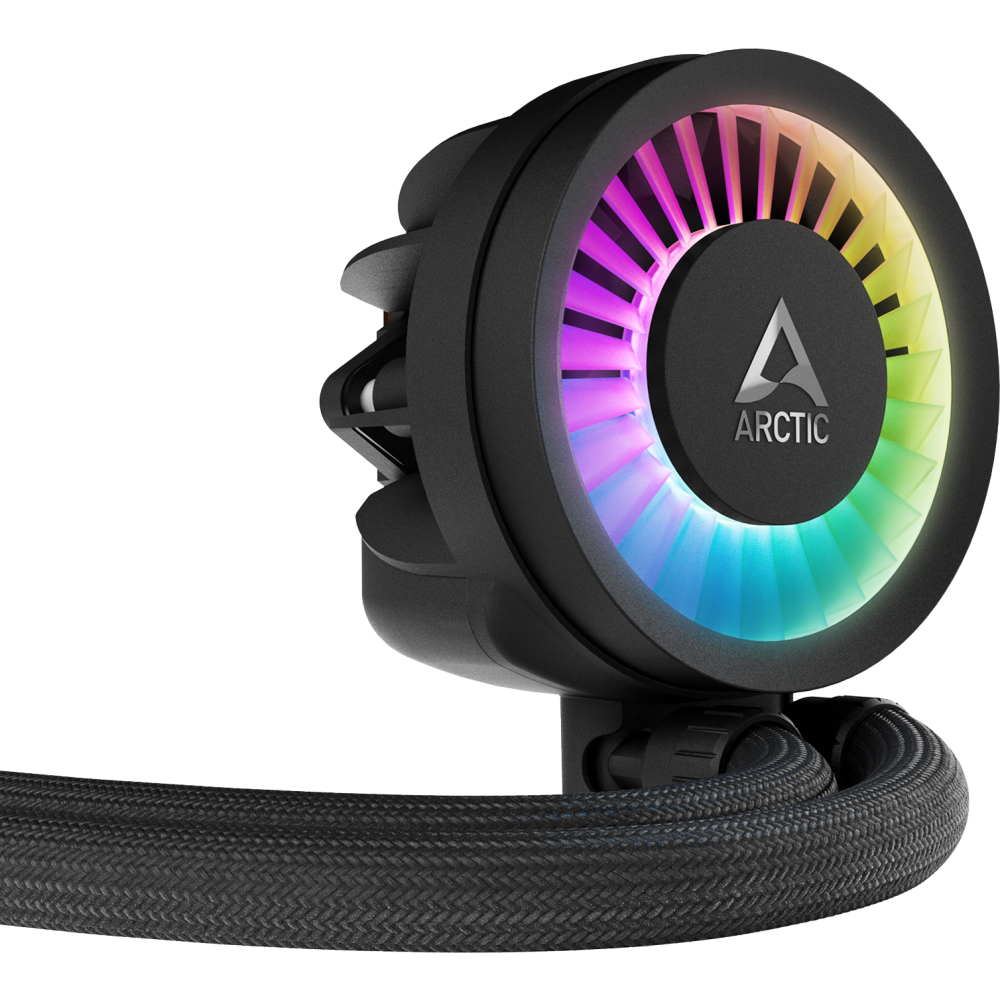 Система жидкостного охлаждения Arctic Liquid Freezer III 420 ARGB Black - ACFRE00145A - фото 4