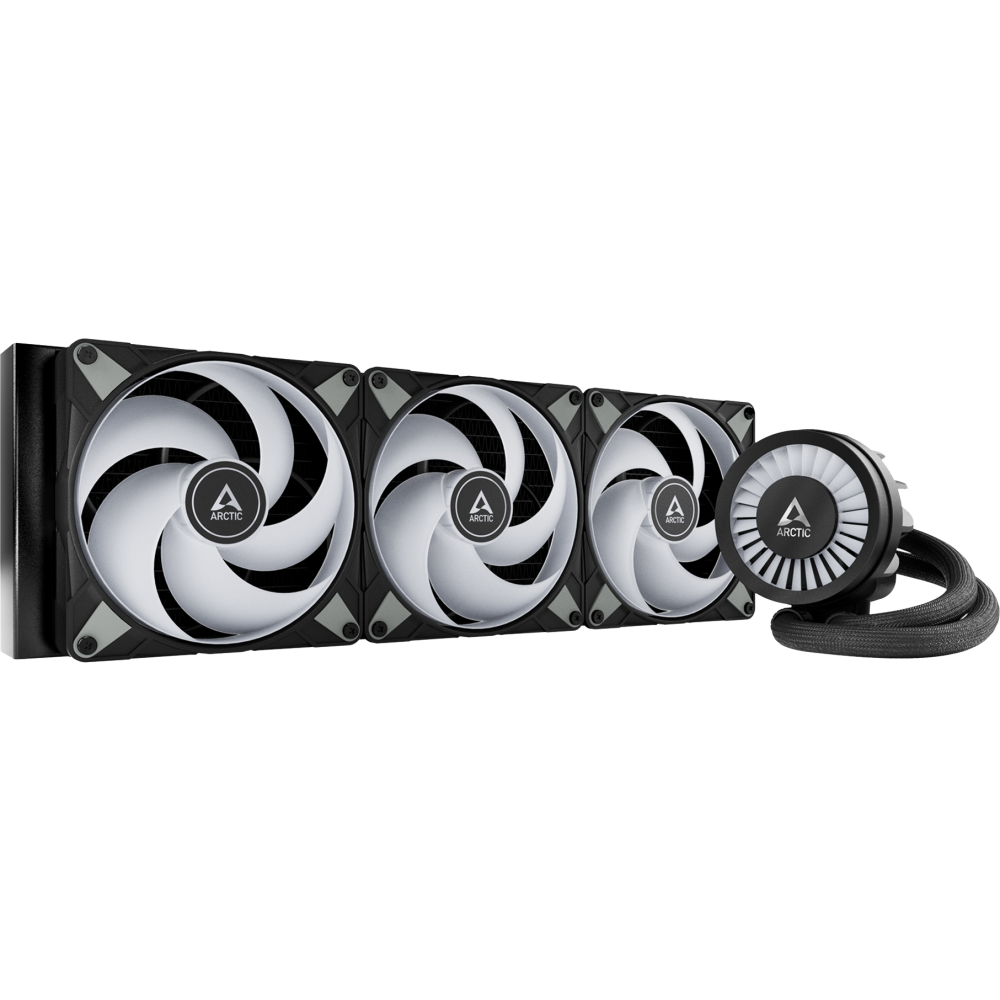 Система жидкостного охлаждения Arctic Liquid Freezer III 420 ARGB Black - ACFRE00145A - фото 6