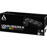 Система жидкостного охлаждения Arctic Cooling Liquid Freezer III 360 ARGB Black (ACFRE00144A)
