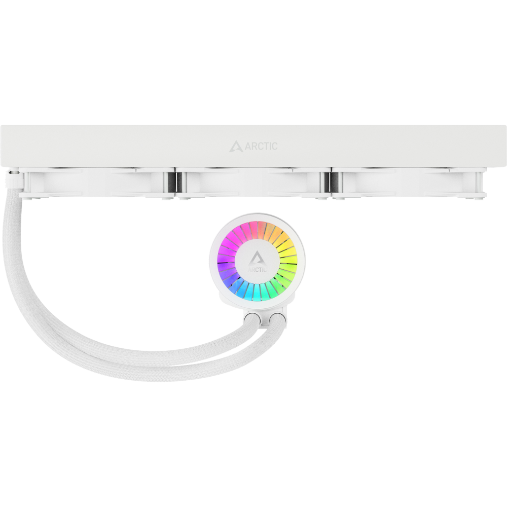 Система жидкостного охлаждения Arctic Liquid Freezer III 420 ARGB White - ACFRE00153A - фото 3