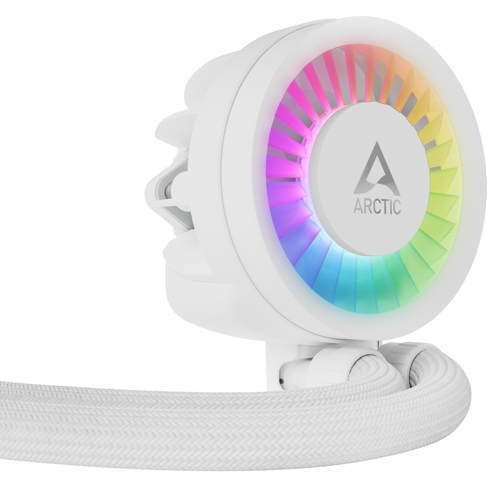 Система жидкостного охлаждения Arctic Liquid Freezer III 420 ARGB White - ACFRE00153A - фото 4