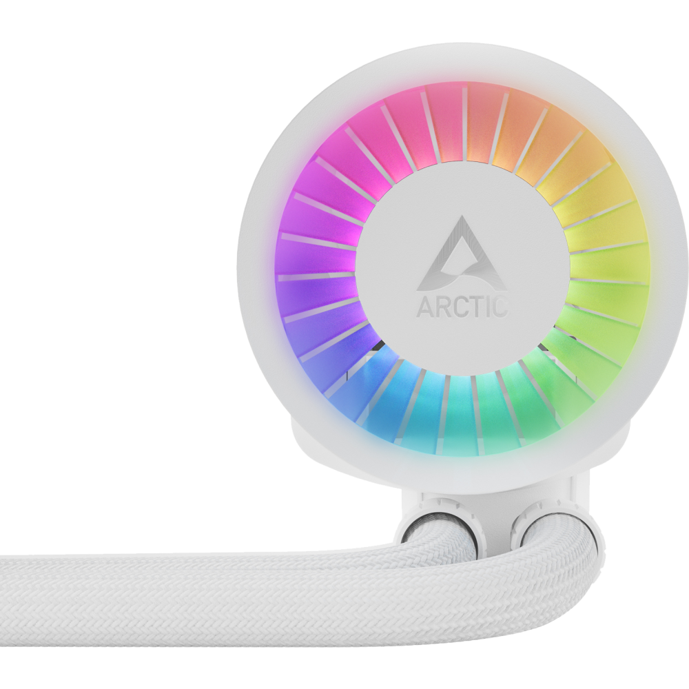 Система жидкостного охлаждения Arctic Liquid Freezer III 420 ARGB White - ACFRE00153A - фото 5