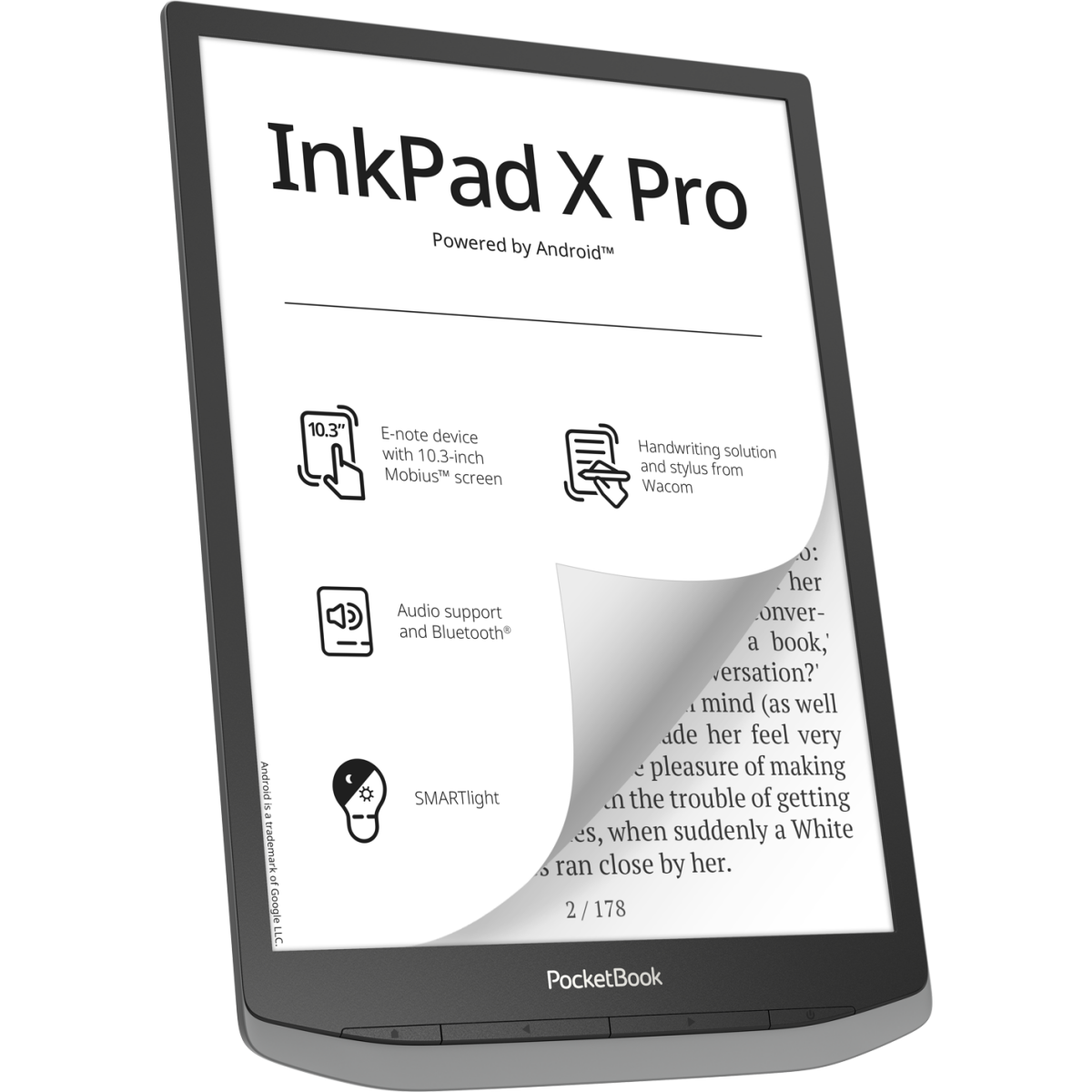 Электронная книга PocketBook InkPad X Pro Mist Grey - PB1040D-M-WW - фото 5