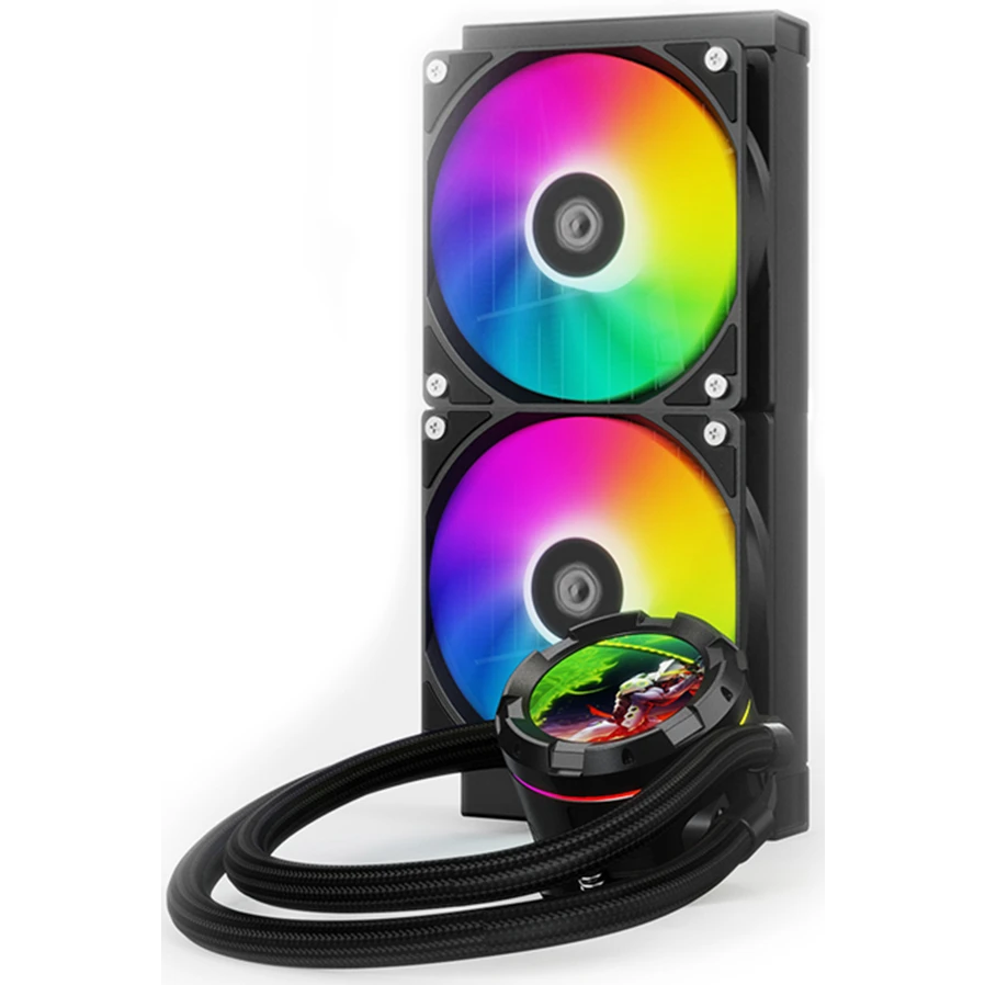 Система жидкостного охлаждения ID-COOLING SL240 XE BLACK - фото 2