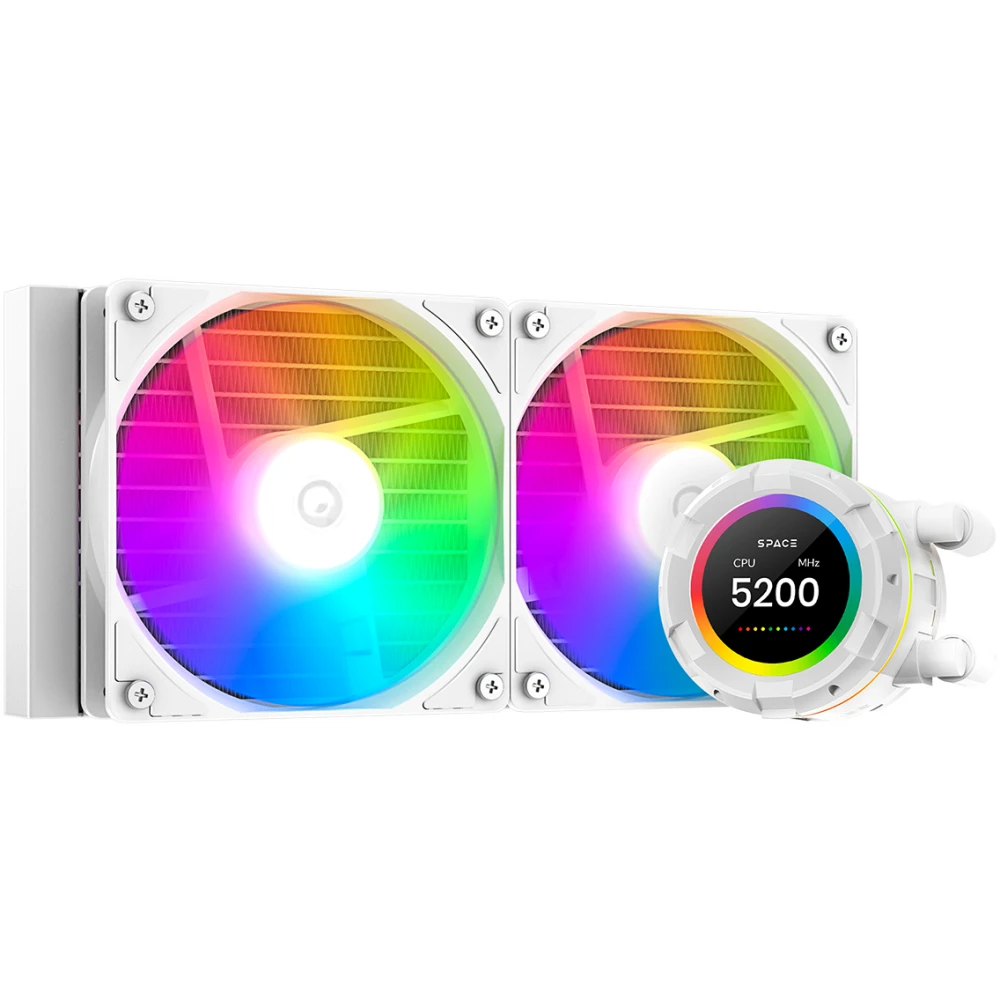 Система жидкостного охлаждения ID-COOLING SL240 XE WHITE