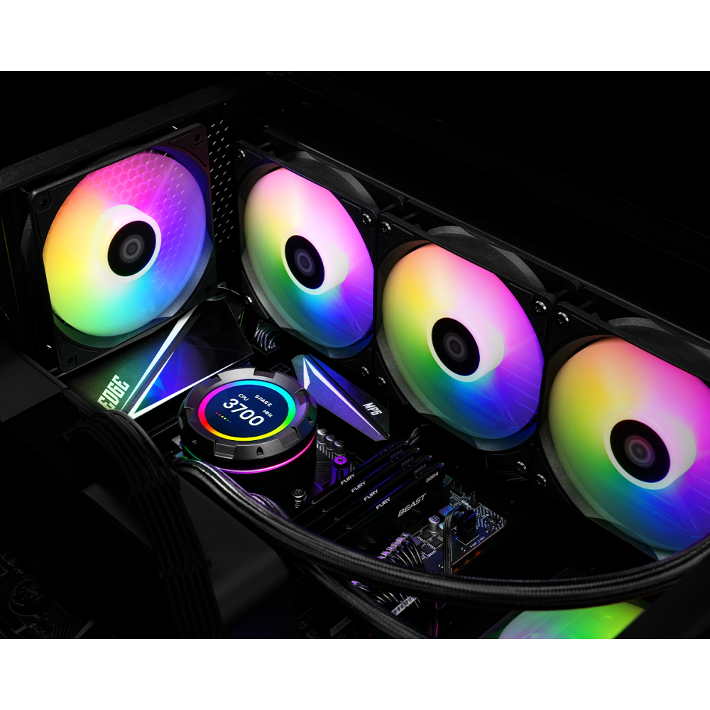 Система жидкостного охлаждения ID-COOLING SL360 XE - фото 9