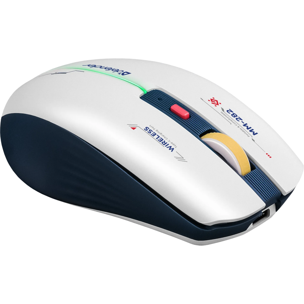 Мышь Defender Dila MM-282 White (52282) - фото 3