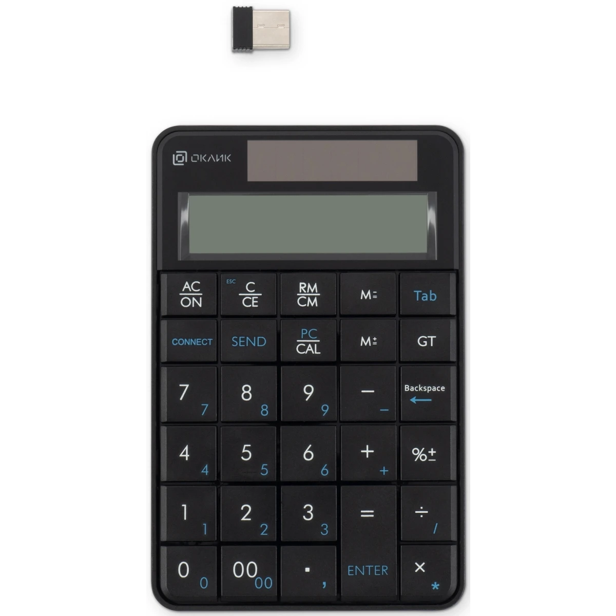 Цифровой блок Oklick K604W Black - 1979325