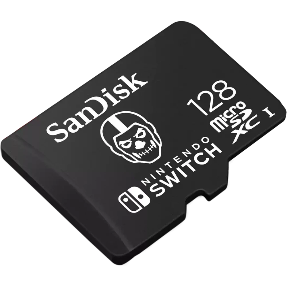 Карта памяти 128Gb MicroSD SanDisk Nintendo Switch (SDSQXAO-128G-GN6ZG) - фото 2