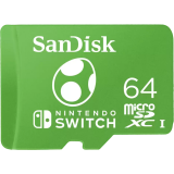 Карта памяти 64Gb MicroSD SanDisk Nintendo Switch (SDSQXAO-064G-GN6ZN)