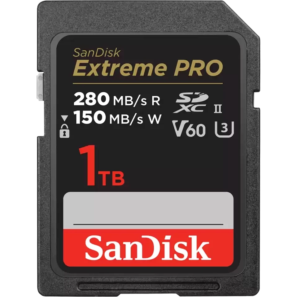 Карта памяти 1Tb SD SanDisk Extreme Pro (SDSDXEP-1T00-GN4IN)