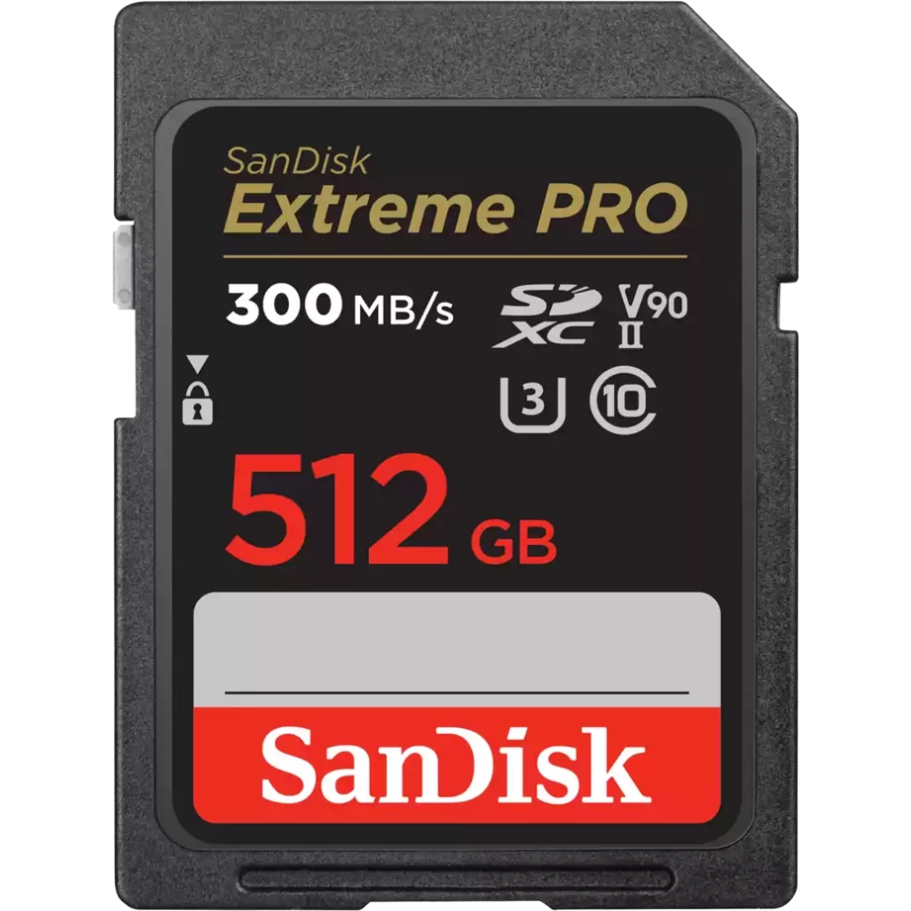 Карта памяти 512Gb SD SanDisk Extreme Pro (SDSDXDK-512G-GN4IN)