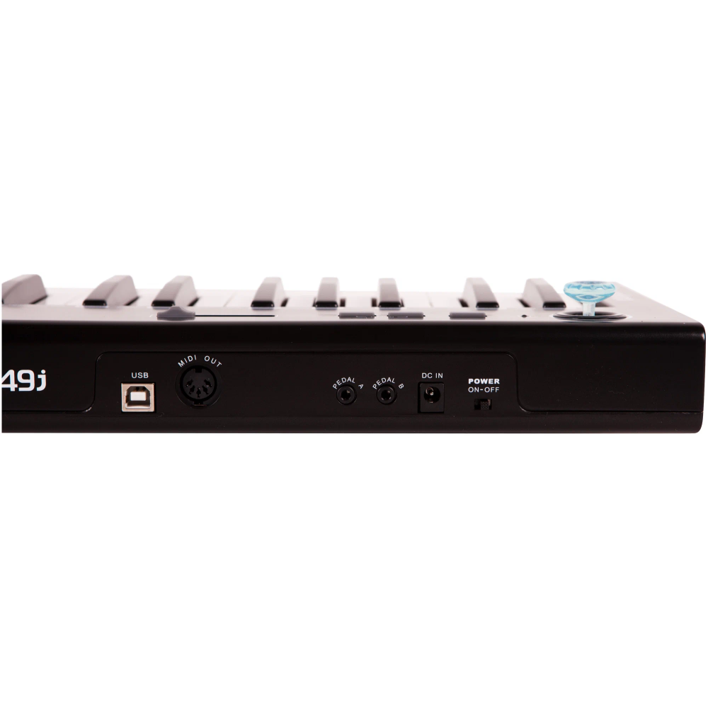 MIDI-клавиатура Axelvox KEY49j Black - AX-1973K - фото 4
